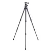 Accessories AOKA CMP163CL 578g Max Loading 2.5kgs Professional Fashional Outdoor Travel Lightweight Mini Carbon Fiber Tripod for Camera