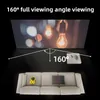 Projectieschermen Salange-projectiescherm Wit raster Anti-lichtgordijn Hoge helderheid 100 130 inch 16 9 Draagbare 4K HD Stofdoek voor Beamer 231215