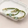 Bangle Handmade DIY Bracelet Colorful Thread Charm Rope Bangles For Women Men Knots Bracelets 231215