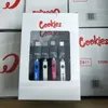 Cookies Backwoods بطارية رباعية 510 Thread 500mAh rechargeable قابلة للتعديل بطارية مسبق الجهد مع مربع العرض 24pcs/مجموعة مجموعة الجهاز