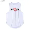 Erkek Tişörtler Erkek Spor Kıyafetleri Yaz Mesleği Vücut İnşa Tank Tops 6 Renk Mevcut Egzersiz Yatılmamış T-Shirt Hot-Sale Streetwearl231216