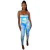 Costumi da bagno da donna Costumi da bagno Cover Up per le donne Costume da bagno Beach Exit Trend 2023 Pantaloni Sexy Halter Print Tuta Solid Spandex Tunica The Robe