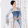 Stage Wear 2023 Robe classique chinoise Femme Gaze Dance Training Costume Hanfu Performance