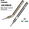 Screwdrivers Mijing Motherboard Layered Screw Pen S2 Alloy Steel Protection Magnetic Screwdriver for Android 231215