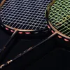 Badminton Rackets Full Carbon Fiber Lightest 10U 54g Badminton Racket Strung Max Tension 30LBS Professional Rackets With Box 231216
