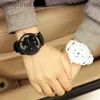 Women's Watches 2022 Soft Silicone Strap Jelly Simple Fashion Quartz Watch for Women Men Ladies Lovers Watch Black White Couple Watch RelogioL231216