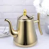 Zestawy zastawy stołowej Teapot Home Espresso Maszyna grzejnik Kettle ze stali nierdzewnej butelka z wodą