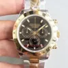 Wysokiej jakości 4 Stlye 01 S Zegarstki na rękę Sapphire 40 mm 116509 Automatyczne mechaniczne zegarki męskie męskie zegarki No Chronograph 191s