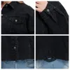 Ropa exterior talla grande 4xl 5xl 6xl 7xl 8xl 2024 feliz año impreso kurtki zimowe damskie abrigos dama jeans