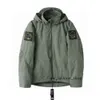 Stones Island Men's Charge Coat 23ss New Stone Cross Compass Sleeve Badge Men's Functional Windproof Jacket 656 261