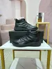 Famous Brands 24ss Casual Downtown Leather High-top Sneakers Shoes Sporty Leather District Men Skateboard Comfort Walking Lace Up Trainers EU38-45.BOX