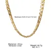 Collane con ciondolo Punk Cuban Link Catena spessa Collana girocollo Uomo Dichiarazione Oro minimalista Chunky per le donne 2023 Gioielli Hip Hop