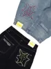 Jeans Hip Hop Gothic Baggy Denim Pants Men Women 2023 New Fashion Haruku Punk Rock Slouchy Wide Leg Trousers Streetwear