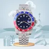 AAA MENS Automatisk klocka Mekanisk keramik klockor 40mm full rostfritt stål remsursur Sapphire Luminous med Box Business Casual Dhgate Montre de Luxe