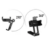 Accessoires Ulanzi Mini téléphone pliable Adaptateur de montage pour trépied Vertical 360 Rotation Vlog Support de trépied pour iPhone X 8 7 Samsung S8 7 Redmi