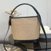 Desiner Tote Women Handba Summer Beach New Seaside Grass Ba Pastoral Style Lare Capacity Portable Vine Woven