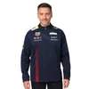 Herrjackor Windbreaker Coat Bull F1 Racing Suit Spring Autumn Long Sleeved Bekväm sprintskjorta 2023 Röd