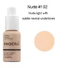 Foundation PHOERA 30ml vloeibare foundationset Olie-control concealer crème Hydraterende langdurige hydraterende make-up foundation TSLM1 231215