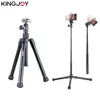 ホルダーKinjoy P058 Mini Tripod Flexible Camera for Phone Gorillapod Para Movil Aluminum Tripode Standモバイルトライプまたはセルフィースティック