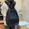 Okul Çantaları Kadınlar Sırt Çantası 2024 Boş Zaman Tasarımı Denim Kore Versiyon Omuz Genç Kız Üniversite Öğrencisi Erkekler Rucksack