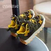 Boots Brand Design Star Patch Sneakers Kids 2023 Spring Chunky Tennis Girl Purple Suede Sport Shoes Boys Army Green Mesh Trainers 231215