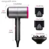 Elektrische haardroger 240 V UK-stekker 2000 W Professionele haardrogers Salon Sterke krachtige warme en koude wind Negatieve ionenhamer Blower Diffuser Nozzles T231216