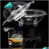 Ice Cream Tools New Large Ice Mod Ball Maker Box For Shape Cocktail Use Sphere Round Diy Home Bar Party Cube Tray Drop Delivery Home G Dhazx