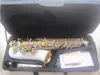Nuovo sassofono contralto professionale sax bianco contralto strumento musicale di alta qualità con spedizione gratuita