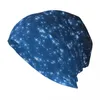 Berets Rhinestones Crystal Diamond Sparkling Skullies Beanies Hats Goth Unisex Ski Cap Warm Dual-use Bonnet Knit Hat