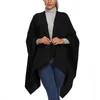 Foulards Mode Hiver Chaud Floral Ponchos Et Capes Pour Femmes Surdimensionné Châle Wraps Cachemire Pashmina Femme Mujer