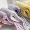 Bufandas Color brillante Bufanda esponjosa Espesada Cálida Silenciador Clásico Borla Larga Unisex Pareja Imitación Cashmere Lujo DIY
