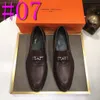 33 -stylowy projektant mężczyzn sukienka na bal maturalne buty wysokiej jakości luksusowe brązowe biuro mężczyzn formalne biuro weselne buty menu Oxfords Buty biznesowe
