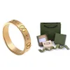 Nowy mody Gold Silver Plasted Love Ring Biżuter