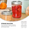 Garrafas de armazenamento 10 Pcs Pote de mel Pequenos frascos de plástico Selando Jam Pots Dispenser Container Mason Pet Fruits