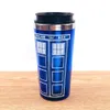 Doctor Dr Who TARDIS KAHVE KAVRAMI PASANINIZ Çelik İç Termos Kupa Thermomug Thermocup 450ml Kalite 201109338X