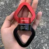 Carabiners Outdoor Safety Rock Climbing Carabiner Universal Ring Aerial Yoga 360 -graders rotationskontakt ANVÄNDNING ROPE SVIVLEKONTAKTER 231215