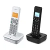 Telephones D1102B Fixed Landline Wireless Telephone Stylish with Multi Languages Caller Display Backlit and Number Storage 231215