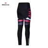 Cycling Pants Women's Sports Pants Cycling Long Gym Woman Tights For Bicycle Mountain Bike 20D Gel Padded Clothing Outdoor Racing Trousers 231216