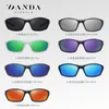 New sports folding sunglasses S24101 ultra light TR color windproof portable riding polarizing sunglasses