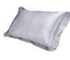 CushionDecorative Pillow 1pc Pure Emulation Silk Satin Pillowcase Single Cover Multicolor 4874cm 231216