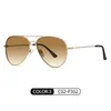 2024 New concave sunglasses Sunglasses S3025 inner green film plated driving anti-glare reflected light sunglasses