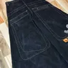 JNCO Baggy Wide Legpants Haruku Hip Hop Big Pocket Jeans Herren Damen Punk Rock Gothic Hose mit hoher Taille Streetwear