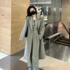 Women's Suits Blazers 2023 Spring and Autumn Loose Fit Formal Dress Luxury Suit Big Brand Long Wide Leg Pants Three Piece Set 231215