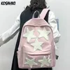 Okul Çantaları Kawaii Sevimli Kızlar Japon Tatlı Sırt Çantaları Tüm Maçlar Y2K Okul Sırt Çantası Öğrenciler için Sokak Giyim Yıldızı Kadın Okul Çantaları 231215