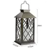 Outdoor Lighting Lantern Shape Modern Fixture Solar LED Lights Decoration For Greensward Lamp Art Decor Lawn