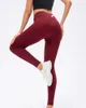 Ll yogasträkt plyschjusterar leggings fleece hög midja med sidofickan multipel för att köra cyklin byxor höst och vinter140