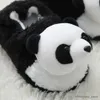 Terlik Çocuk Evi Pamuk Terlik Tavşan Slip Slip İç Mekan Sıcak Kış Kırıltığında Sıcak Kış Kabarık Terlik Çocuklar Kız Erkek Ayakkabı Terlik Panda Stil R231216