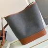 Designer CUIR Borsa a secchiello celinns Triomphe donna borse di lusso 10A borsa hobo sottobraccio in pelle di vitello di alta qualità borsa a tracolla casual di grande capacità top lady Shopping