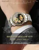 Women's Watches Skeleton Tourbillon Automatic Watch for Men Mechanical Mens Watches Fashion Womens Wristwatch Clock Waterproof Gold Reloj HombreL231216