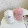 Ball Caps Flower Baseball dla kobiet -letni snapback czapki hip hop męskie miękkie top Suncaps żeńskie na zewnątrz UV ochrona słoneczna kapelusz